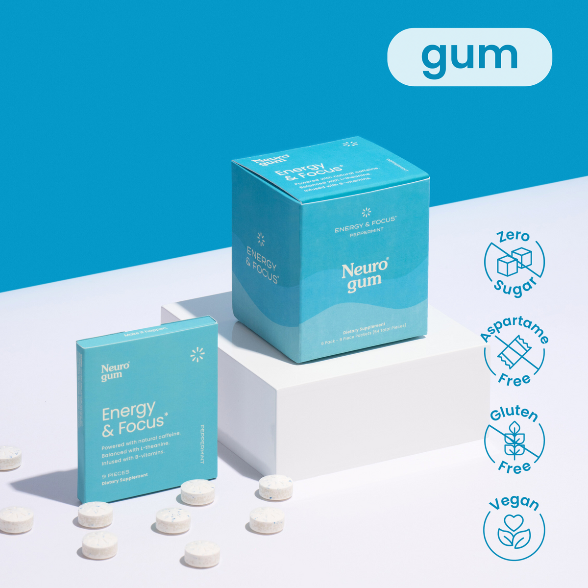Energy & Focus™ Gum