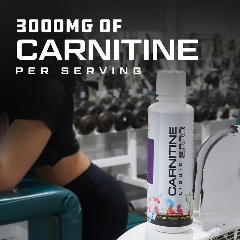 Cutler Nutrition Liquid Carnitine 3000 Contains Carnitine.L Carnitine Tartrate for Energy and Metabolism Support with B Vitamins-LY