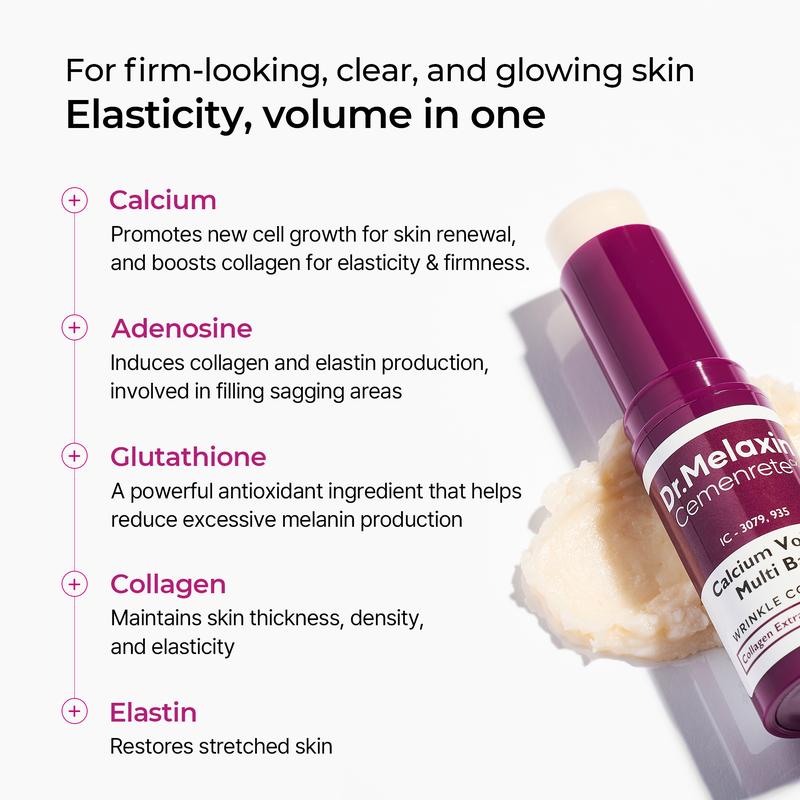 [Dr.Melaxin Official] Cemenrete Calcium Multi Balm | Anti-aging, Sagging | Korean Cosmetics