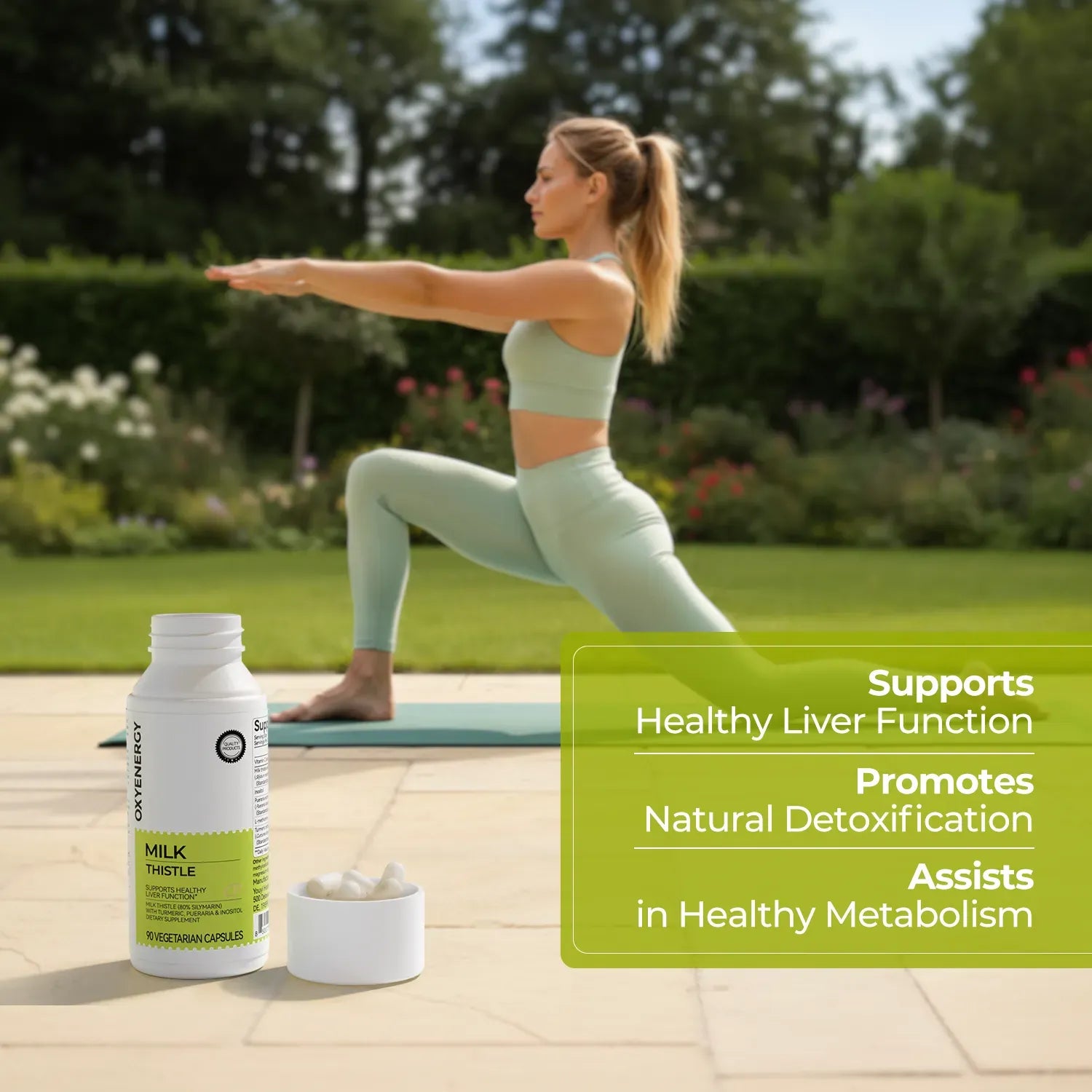 Milk Thistle 300mg Extract - Liver Detox & Repair Support